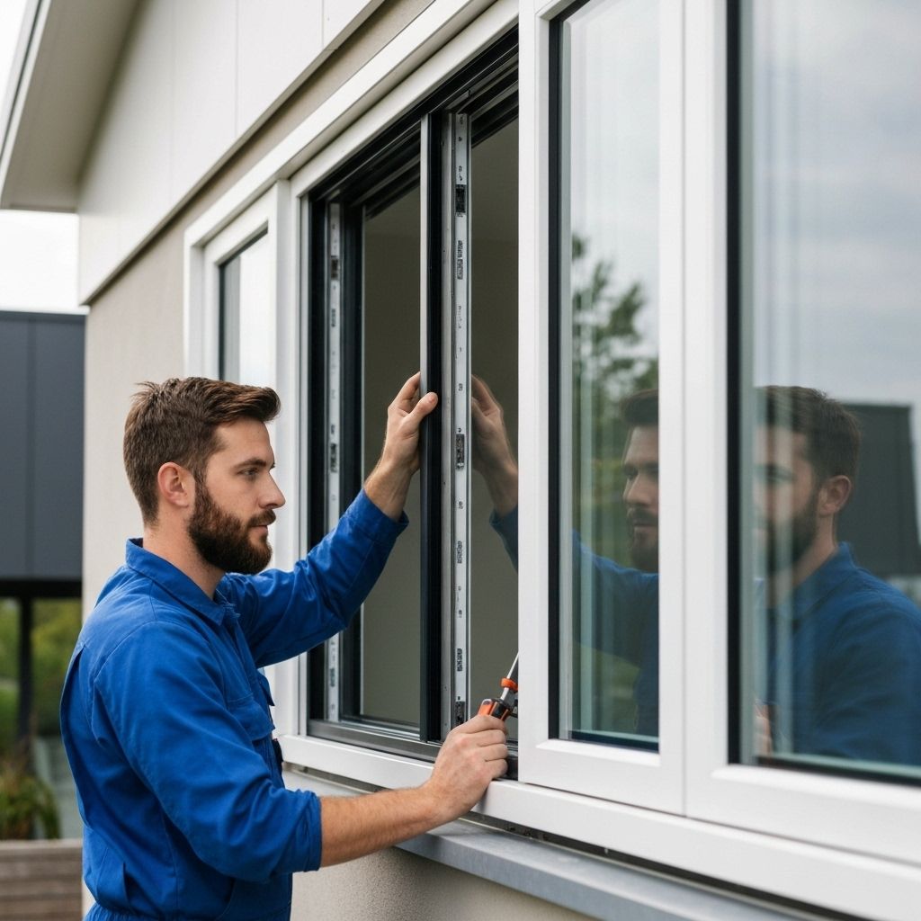 Professional window installation service